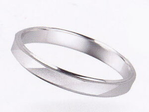 ★【卸直営店のお得な特別割引価格】★ et toi エトワ B032W-2 Pt900 プラチナ マリッジリング 結婚指輪 ペアリング (1本)