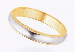 ★【卸直営店のお得な特別割引価格】★ et toi エトワ PR02W Pt900/K18YG マリッジリング 結婚指輪 ペアリング (1本)