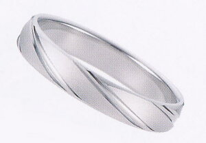 ★【卸直営店の(お得な特別割引価格)】★ et toi エトワ PR09W-3 Pt900 プラチナ マリッジリング 結婚指輪 ペアリング (1本)