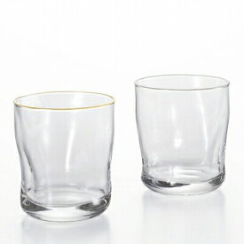 石塚硝子 ISHIZUKA GLASS アデリアグラス ADERIA GLASS Formes de nature Gold＆Platinum フリーカップペアセット 300ml S6204