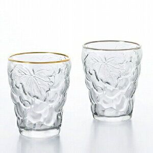 �ΒˏɎq ISHIZUKA GLASS �A�f���A�O���X ADERIA GLASS �Ԃǂ�Gold&Platinum�y�A�Z�b�g S6119 �^���u���[ 260ml