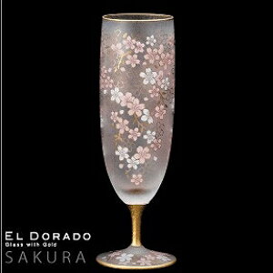ΒˏɎq ISHIZUKA GLASS AfAOX ADERIA GLASS EL DORADO SAKURA BEER GEh[h  rAOX 6528 r[OX 360ml