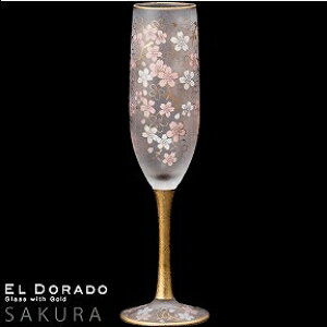 ΒˏɎq ISHIZUKA GLASS AfAOX ADERIA GLASS EL DORADO SAKURA FLUTE GEh[h  t[gOX VpOX 6529 180ml