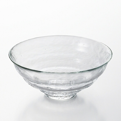 石塚硝子 ISHIZUKA GLASS<br> アデリアグラス ADERIA GLASS<br> 津軽びいどろ じょうぶな耐熱ガラス　抹茶碗(清) F71248