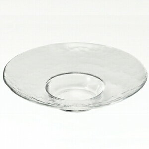 石塚硝子 ISHIZUKA GLASS アデリアグラス ADERIA GLASS ダブルエフ リムレット アラカルトプレートCR280 F49364 大皿