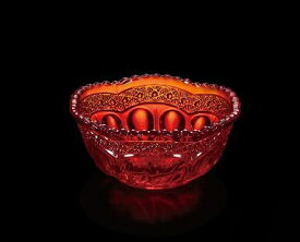 石塚硝子 ISHIZUKA GLASS アデリアグラス ADERIA GLASS 赤の器 豆鉢 赤 F70389 小鉢 5個セット