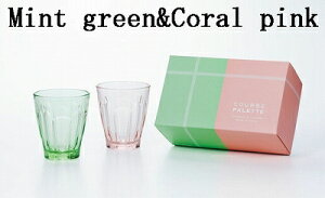 ΒˏɎq ISHIZUKA GLASS AfAOX ADERIA GLASS FF _uGt N[upbgyAZbg(M)@^u[ Mint green&Coral pink FS70552 Clear gray&amethyst FS70553