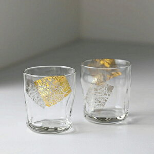 石塚硝子 ISHIZUKA GLASS アデリアグラス ADERIA GLASS フルード金羅凛ロックペアセット S6314 300ml ロックグラス