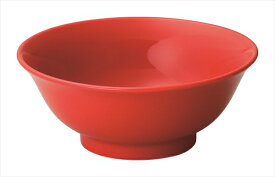 桐井陶器 MODERNO12 21.5cm反高台丼（赤） T363-17540037