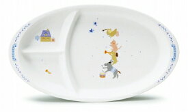 NARUMI ナルミ ブレーメン キッズプレート（ブルー） 28cm 7980-5554 子供食器 大皿