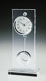 NARUMI ナルミ グラスワークス ウィンドウ ペンドラムクロック 31cm GW1000-11036 置き時計