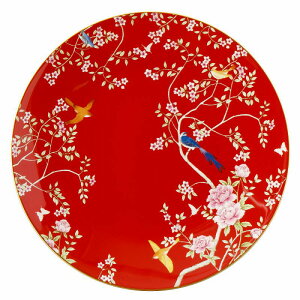 NARUMI ナルミ クイーンズガーデン クーププレート 28cm 97178-5636 大皿 レッド 97178-5636 グリーン 97179-5636