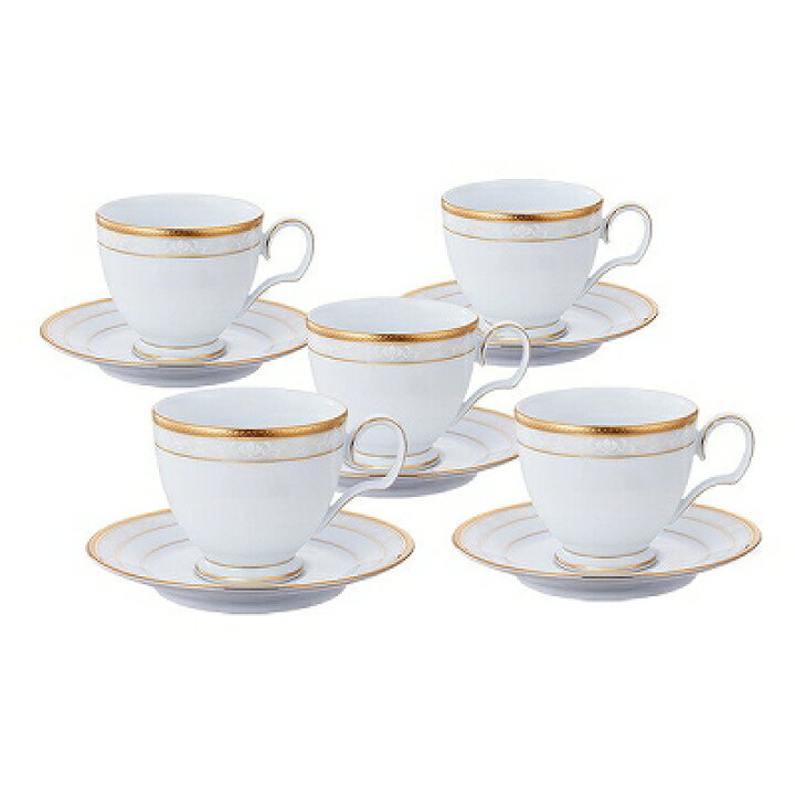 楽天市場】Noritake ノリタケ ティー・コーヒー碗皿セット（5客  