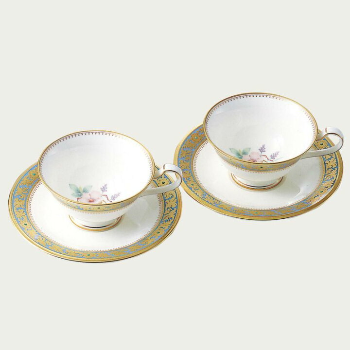 楽天市場】Noritake ノリタケ グランブロシェ ティー・コーヒー碗皿 