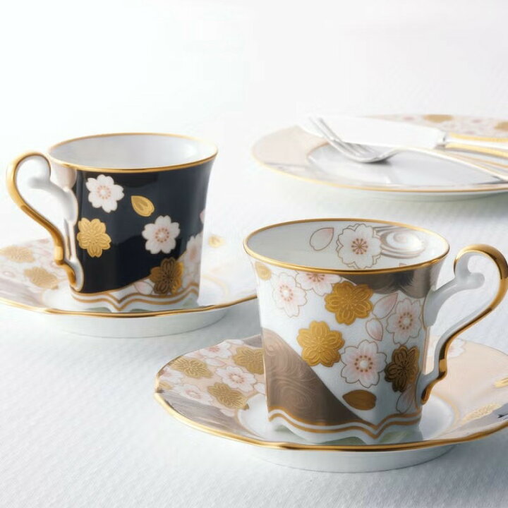 楽天市場】Noritake ノリタケ あやみなも コーヒー碗皿ペアセット(桜 