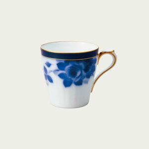 大倉陶園 ブルーローズ(8011R) マグカップ 330ml 114C/8011R 8011R/114C