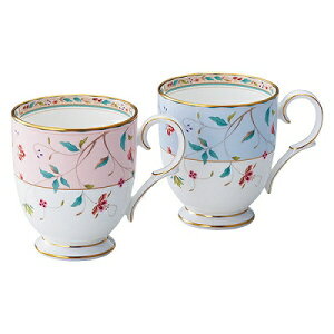 Noritake �m���^�P �ԍX�� �͂Ȃ��炳 Hanasarasa �}�O�J�b�v�y�A�i�F�ς�j P50755A/4409-56 4409-56L/P50755A