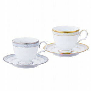 Noritake m^P HAMPSHIRE GOLD & PLATINUM nvV[S[hv`i eB[ER[q[qMyAiEj P91988/4335-6 4335-6L/P91988 Jbv&\[T[ R[q[Jbv eB[Jbv