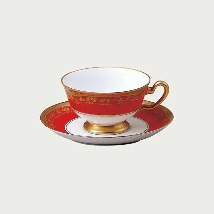 楽天市場】大倉陶園 アレキサンドリーヌ ティー・コーヒー碗皿 195ml 