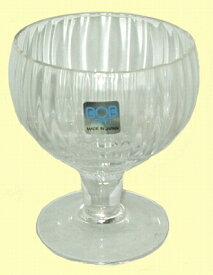 BOB CRAFT ボブクラフト ガラス サンデーグラス ウェーブ 115-7 デザートグラス【あす楽対応】