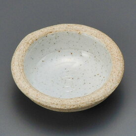陶里 第31集 手造石焼内青磁3.3玉渕深丸皿 42506-461
