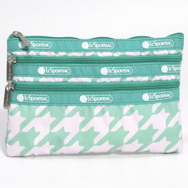 レスポートサック ポーチ レディース LeSportsac 7158 3 ZIP COSMETIC E880 WILLOW CHECK