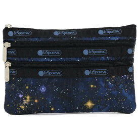 レスポートサック ポーチ レディース LeSportsac 7158 3 ZIP COSMETIC E473 SPACIAL DEPTHS