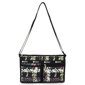 LeSportsac レスポートサック ショルダーバッグ 7519 DELUXE SHOULDER SATCHEL E474 RUNNING WEAVE