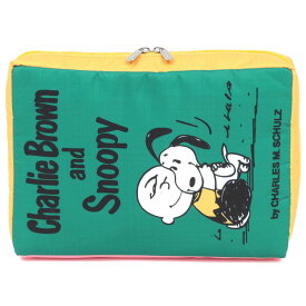 レスポートサック ポーチ レディース LeSportsac 4225 BOOK POUCH E926 CHARLIE BROWN POUCH