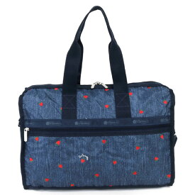 LeSportsac レスポートサック ボストンバッグ 4318 DELUXE MED WEEKENDER U228 DENIM STRAWBERRY