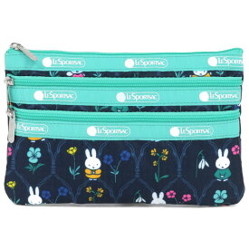 LeSportsac レスポートサック ポーチ 7158 3 ZIP COSMETIC L259 MIFFY GARDEN FLORAL ACC