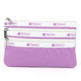 LeSportsac レスポートサック ポーチ 7158 3 ZIP COSMETIC R175 SPECTATOR VIOLET