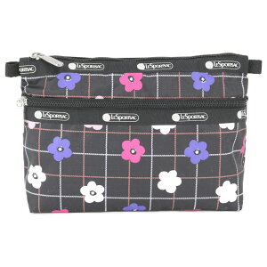 LeSportsac X|[gTbN |[` 7105 COSMETIC CLUTCH HA75 FLORAL PLAID