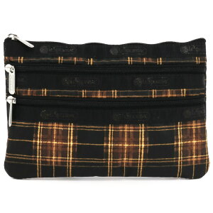 LeSportsac X|[gTbN |[` 7158 3 ZIP COSMETIC HA56 COZY TARTAN