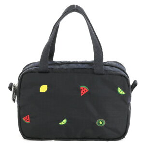LeSportsac X|[gTbN |[` 4298 MICRO BAG HC25 MIXED FRUIT EMBROIDERY