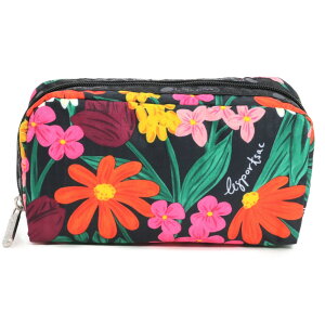 LeSportsac X|[gTbN |[` 6511 RECTANGULAR COSMETIC HC87 Bright Garden Blooms