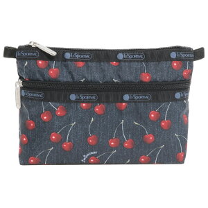 LeSportsac X|[gTbN |[` 7105 COSMETIC CLUTCH HC98 CLASSICAL CHERRY