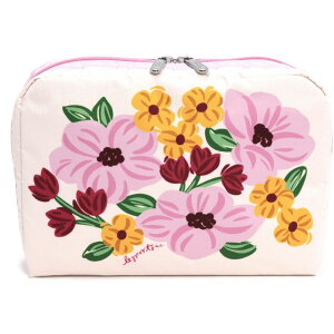 [X[p[SALE ΏۃZ[ 12/3 20:00 - 12/11 1:59] LeSportsac X|[gTbN |[` 7121 EXTRA LARGE RECTANGULAR COSMETIC HC37 PINK BLOOMS COSM