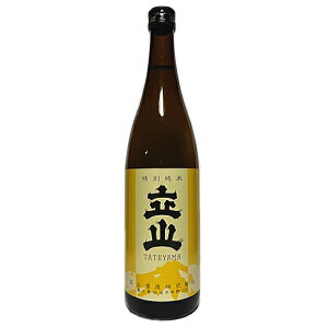・立山 特別純米酒 720ml (立山酒造 富山県 立山 日本酒).