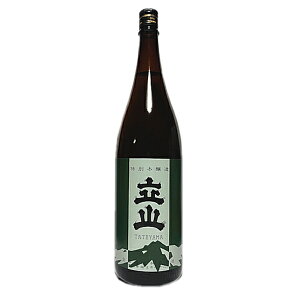 特別本醸造 立山 1800ml 【立山 本醸造】(立山酒造・富山県・立山・特別本醸造・日本酒・辛口).