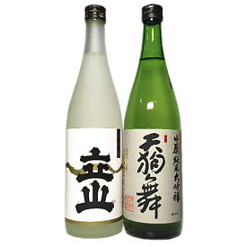 こだわりの北陸地酒720ml2本セット（No.10）・・≪大吟醸立山＆天狗舞山廃純米大吟醸≫【楽ギフ_包装】【楽ギフ_のし】【楽ギフ_のし宛書】【楽ギフ_メッセ入力】（日本酒 地酒 ギフト セット 富山 石川 北陸）