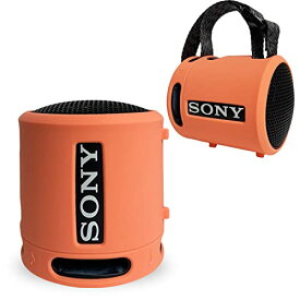 シリコンカバーケース Sony SRS-XB13 Extra BASS ワイヤレスポータブルスピーカー用 保護スキンスリーブシェル Sony SRS-XB13 コンパクトBluetoothスピーカーアクセサリー コーラルピンク