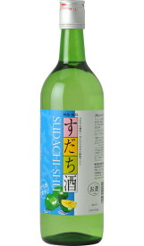【送料無料】鳴門の酒 しゅムリエ すだち酒 720ml×6本セット / お取り寄せ 通販 お土産 お祝い プレゼント ギフト お年賀 御年賀 おすすめ /