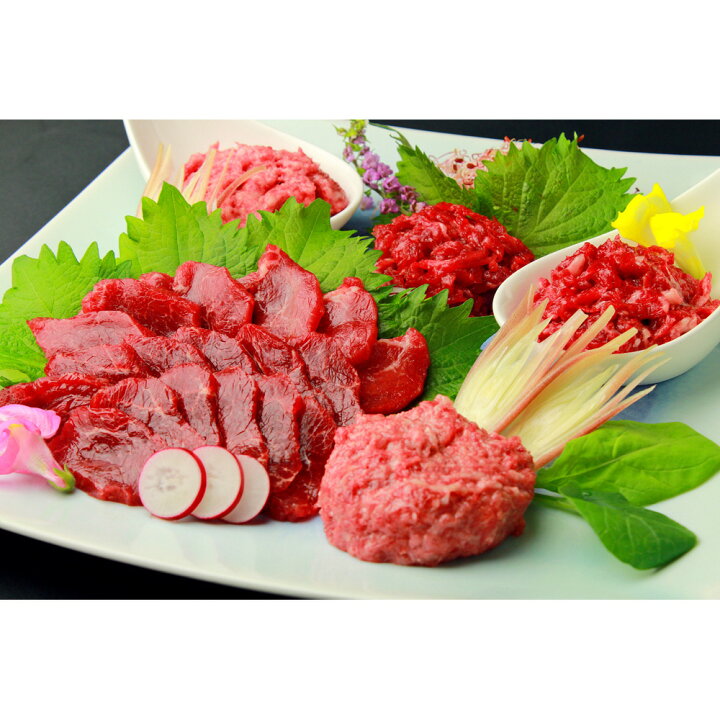 楽天市場 熊本 千興ファーム 鮮馬刺しバラエティ3種セット 360g 送料無料 馬肉 お取り寄せ 通販 お土産 お祝い プレゼント ギフト おすすめ わが街とくさん店