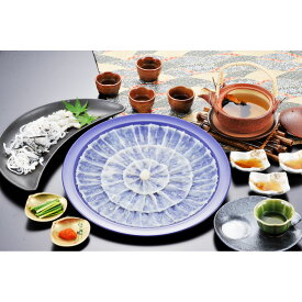 福岡 「ふく太郎本部」 塩とカボスで楽しむ とらふく刺身 古式引き(R)（4人前） 【送料無料】 / 鮮魚 水産 お取り寄せ 通販 お土産 お祝い プレゼント お中元 ギフト おすすめ