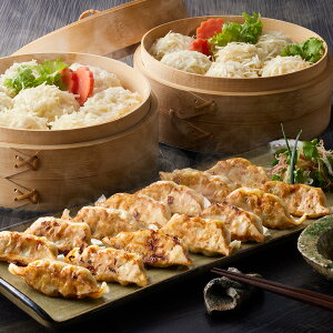 梅の花 餃子と豆腐しゅうまいセット【送料無料】/ お取り寄せ 通販 プレゼント ギフト お歳暮 おすすめ /