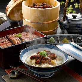 うなぎ割烹 一愼 蒲焼と一愼ひつまぶし セット 各2食 うなぎ 鰻 ひつまぶし【送料無料】 / お取り寄せ 通販 プレゼント ギフト お中元 おすすめ /