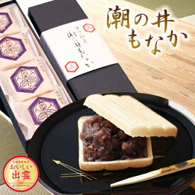 【パンダグッズ対象商品】出雲市銘菓 和菓子 潮の井もなか 8ヶ入×3セット【送料無料】/ お取り寄せ 通販 プレゼント ギフト 母の日 おすすめ /