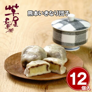芋屋長兵衛 熊本いきなり団子12個セット 和菓子 いきなりだんご【送料無料】 / お取り寄せ 通販 プレゼント ギフト お歳暮 おすすめ /