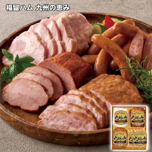 お歳暮 2025 御歳暮 早割 P10倍 福留ハム 九州の恵み 4種 ハムギフト【送料無料】_524 / お取り寄せ 通販 プレゼント ギフト お歳暮 おすすめ /